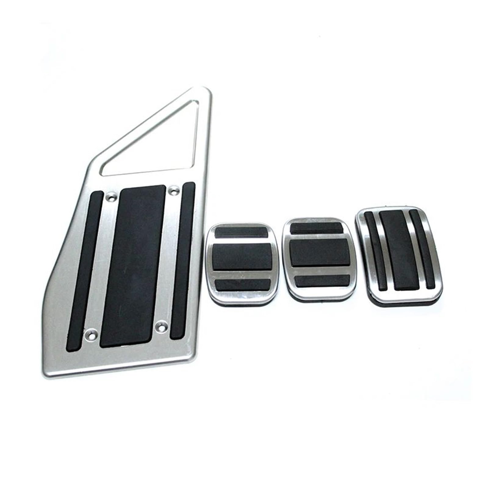 Pedalkappen Für Peugeot 3008 5008 GT DS DS 7 Für LHD Pedal Pad Matten Abdeckung Auto Rest Bremse Beschleuniger Kraftstoff Gas Pedal Abdeckung Pad Pedalauflage(MT 4PCS) von Lspbfkq