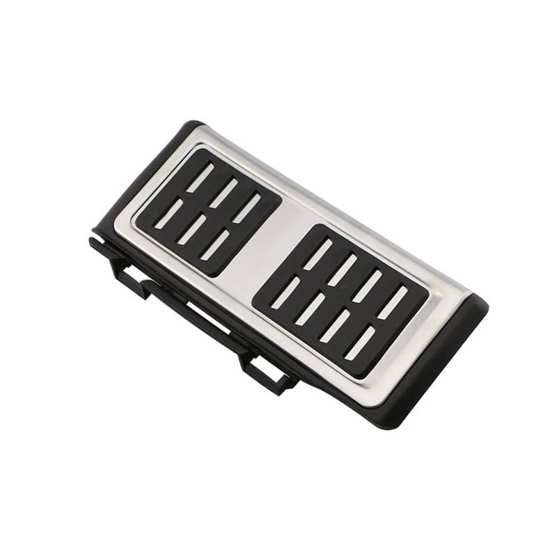 Pedalkappen Für Skoda Für Octavia A7 Für VW Für Golf 7 8 Auto Zubehör Sport Kraftstoff Bremse Toten Pedal Abdeckung Set Pedalauflage(1 pc footrest Pedal) von Lspbfkq