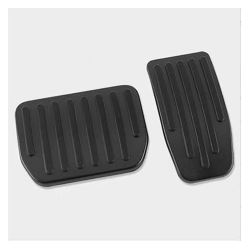 Pedalkappen Für Tesla Für Modell 3 Y 2021-2024 Slip Accelerator Bremse Rest Pedal Auto Fuß Pedal Pads Abdeckungen Pedalauflage(Black 2PCS) von Lspbfkq