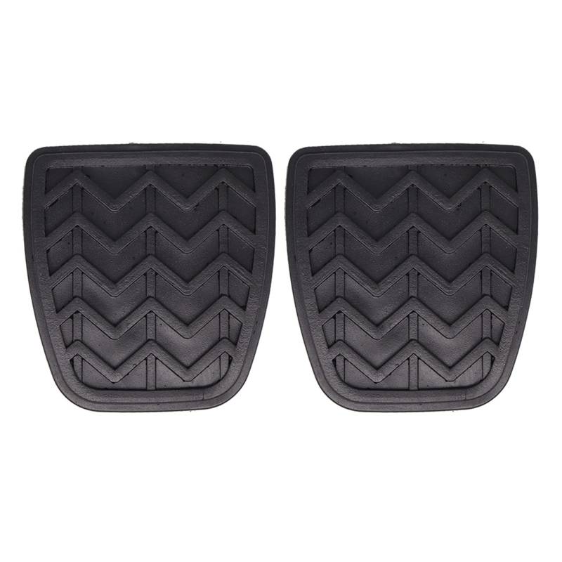 Pedalkappen Für Toyota Für Platz XP10 Für Vitz Für Yaris 2000-2005 Echo Auto Bremse Kupplung Fuß Pedal Pad Abdeckung Pedalauflage(2Pc) von Lspbfkq