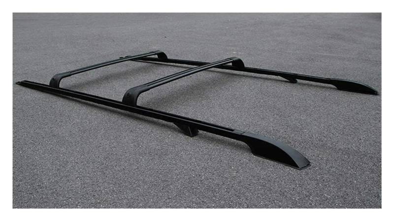 Auto Dachträger Für Land Für Rover Für Discovery LR4 2010 2011 2012 2013 2014 2015 2016 4 Stücke Schwarz Dachreling Rack Kreuz Bar Querlatte Dachgepäckträger-Querträger von Ltusgt