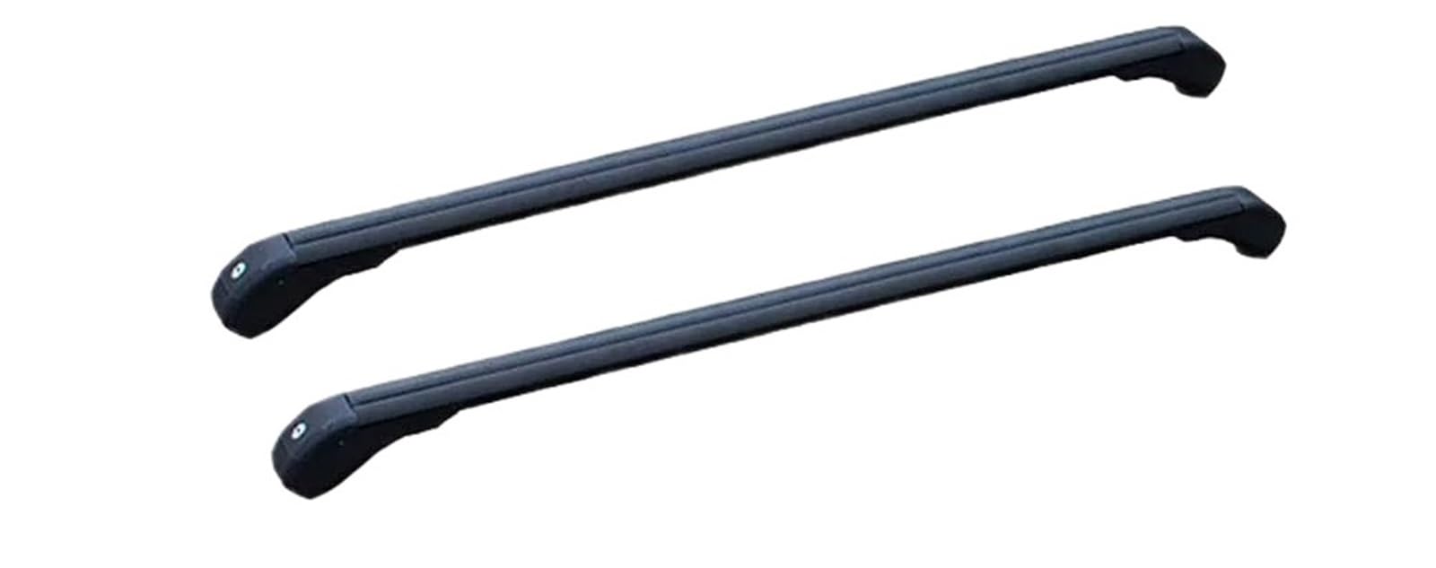 Auto Dachträger Für Subaru Für Impreza GU 2023 Schwarz Crossbar Gepäckträger Dach Rack Schiene Träger Abschließbar 2PCS Dachgepäckträger-Querträger von Ltusgt