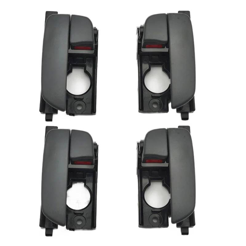 Auto Innentürgriffe Für Hyundai Für Accent 2006-2011 Innen Tür Griff Vorne Hinten Tür Inner Griff Offene Tür Catcher Auto-Innentürgriff(4Pcs for 4 Doors) von Ltusgt