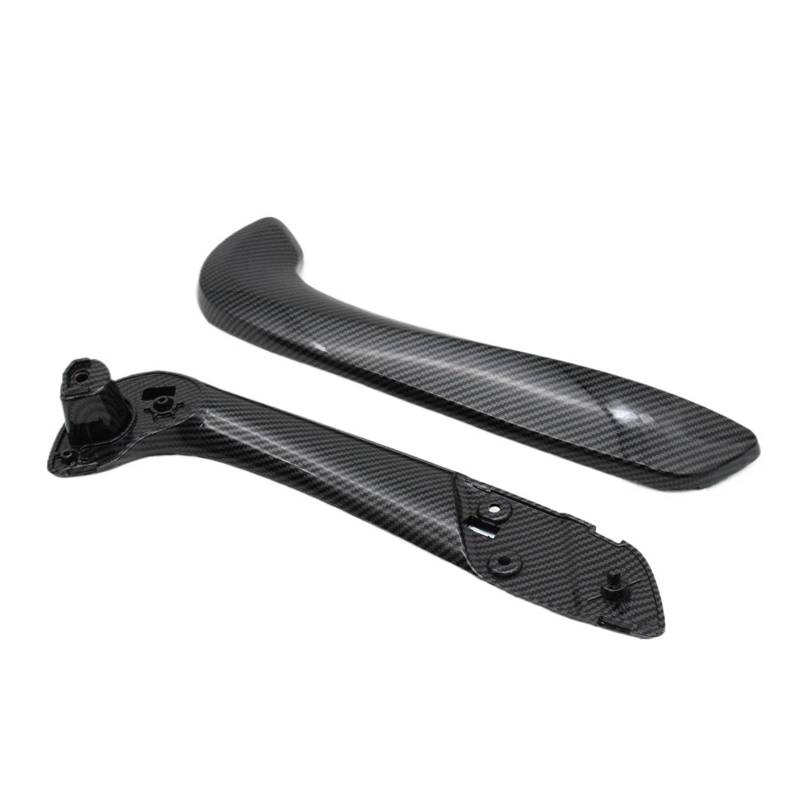 Auto Innentürgriffe Für Megane 3 2008-2016 2PCS Auto Vorne Links Rechts Innen Tür Griff Greif Kit 809540001R 809600007R Auto-Innentürgriff(Carbon Right) von Ltusgt