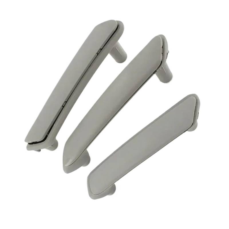 Auto Innentürgriffe Für VW Für Passat 1998-2004 3Pcs Auto Innen Tür Pull Haltegriff Trim Abdeckung Vorne Rechts Hinten Links Hinten Rechts Auto Zubehör Auto-Innentürgriff(Grey) von Ltusgt