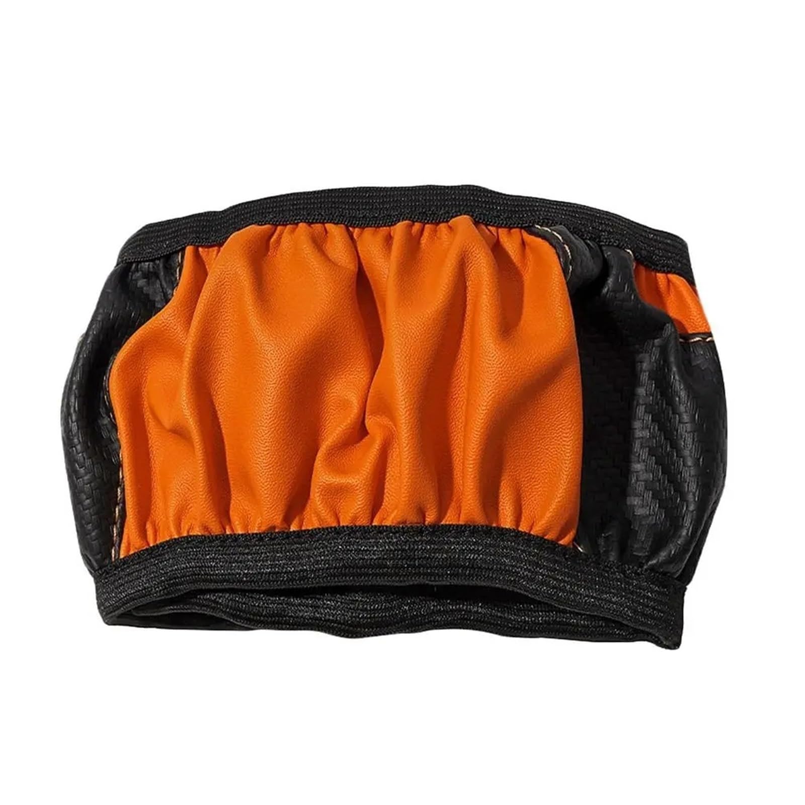 Auto Lenkradbezug Auto Lenkrad Abdeckung Lenkung Universal Skidproof Rad Schutz Abdeckung PU Leder Auto Innen Zubehör Lenkradabdeckung(Orange) von Ltusgt