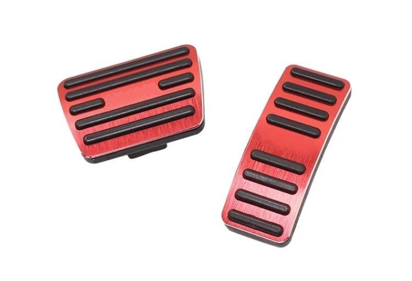 Auto Pedal Für MG 4 2022-2025 Aluminiumlegierung Auto-Styling Auto Gaspedal Interne Aufkleber Beschleunigerpad Autozubehör 2St Bremse Pedalkappen(Red) von Ltusgt