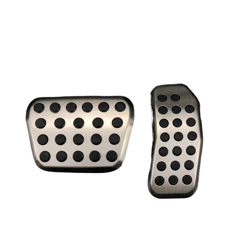 Auto Pedal Für Mazda 2 Auto Zubehör Auto Styling Bremse Kupplung Accelerator Gas Pedal Pad Abdeckungen Fall Bremse Pedalkappen(at 2pcs) von Ltusgt