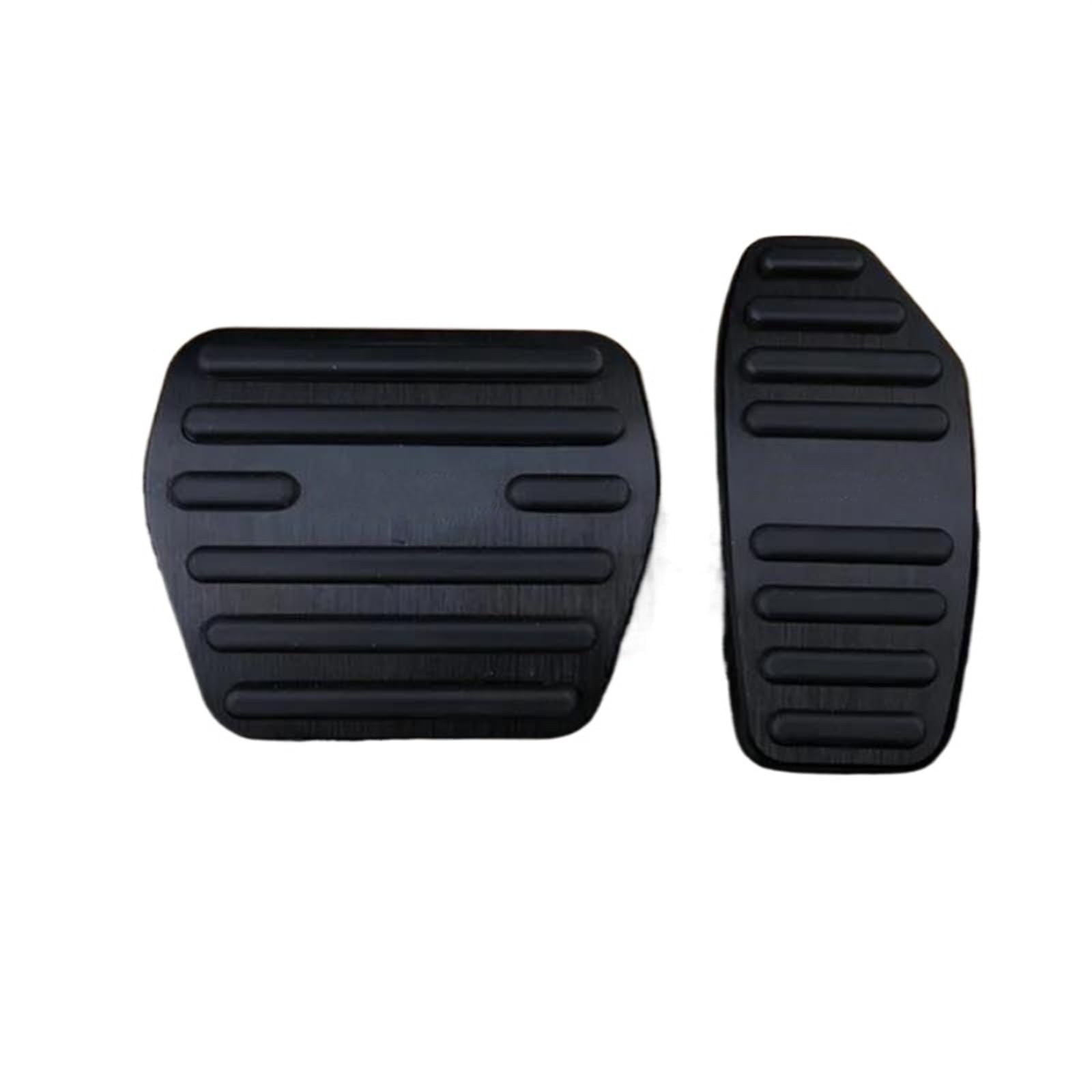 Auto Pedal Für Nissan Für Qashqai J11 J12 2015-2023 rutschfeste Gaspedal-Bremsauflage Autoteile Styling-Zubehör Autopedalbezüge Bremse Pedalkappen(Black 2pcs) von Ltusgt