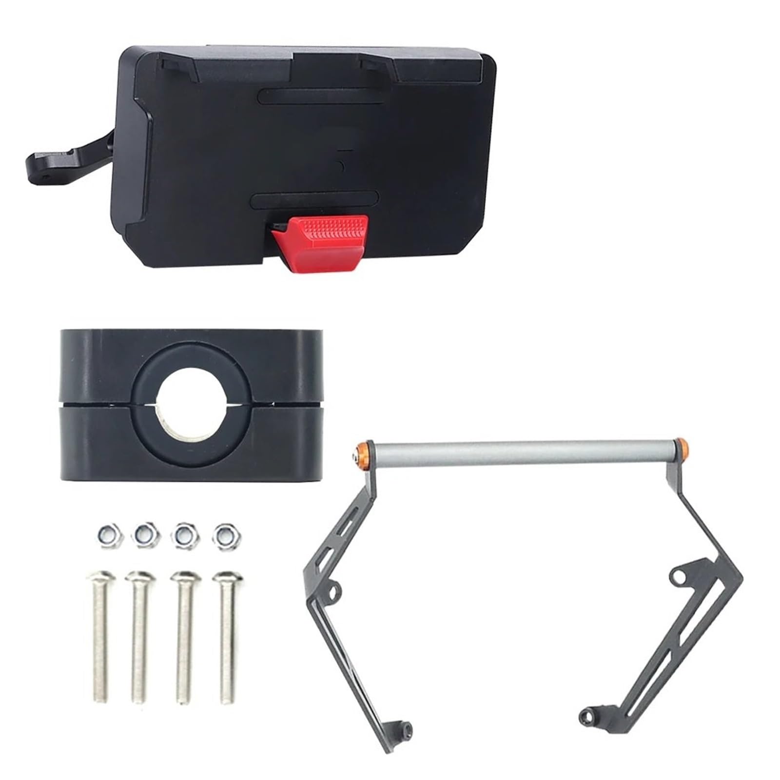 Fahrrad Handyhalterung Für Benelli Für TRK702 Für TRK702X 2022-up Motorrad GPS Telefon Halter USB Drahtlose Ladegerät Navigation Halterung Montieren Ständer Handy Motorradhalterung(12mm Bracket-Charge von Ltusgt