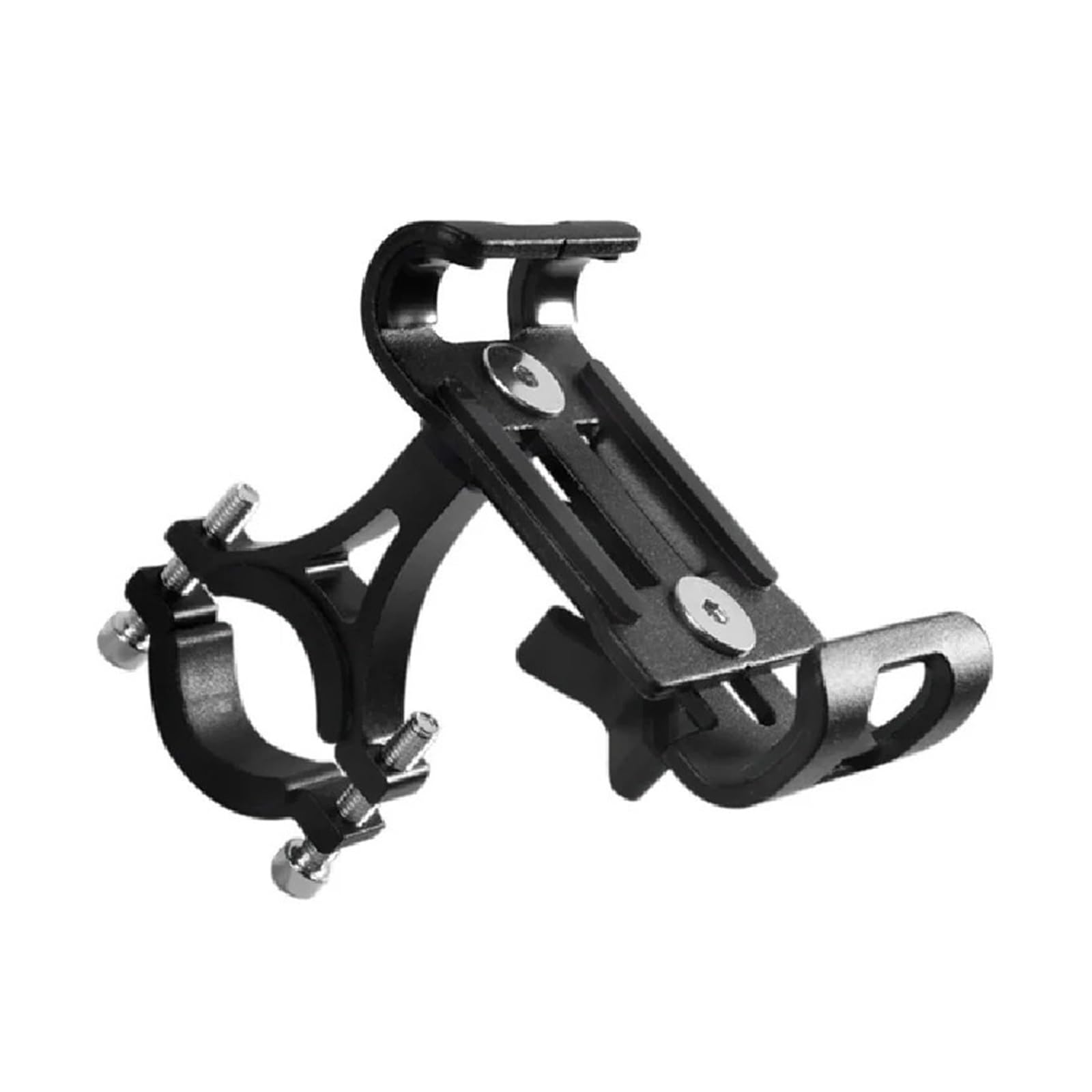 Fahrrad Handyhalterung Metall Telefon Halter Motorrad Lenker Montieren rutschfeste Mountainbike Unterstützung Aluminium Legierung Halter Zubehör Handy Motorradhalterung(Black Rotatable) von Ltusgt