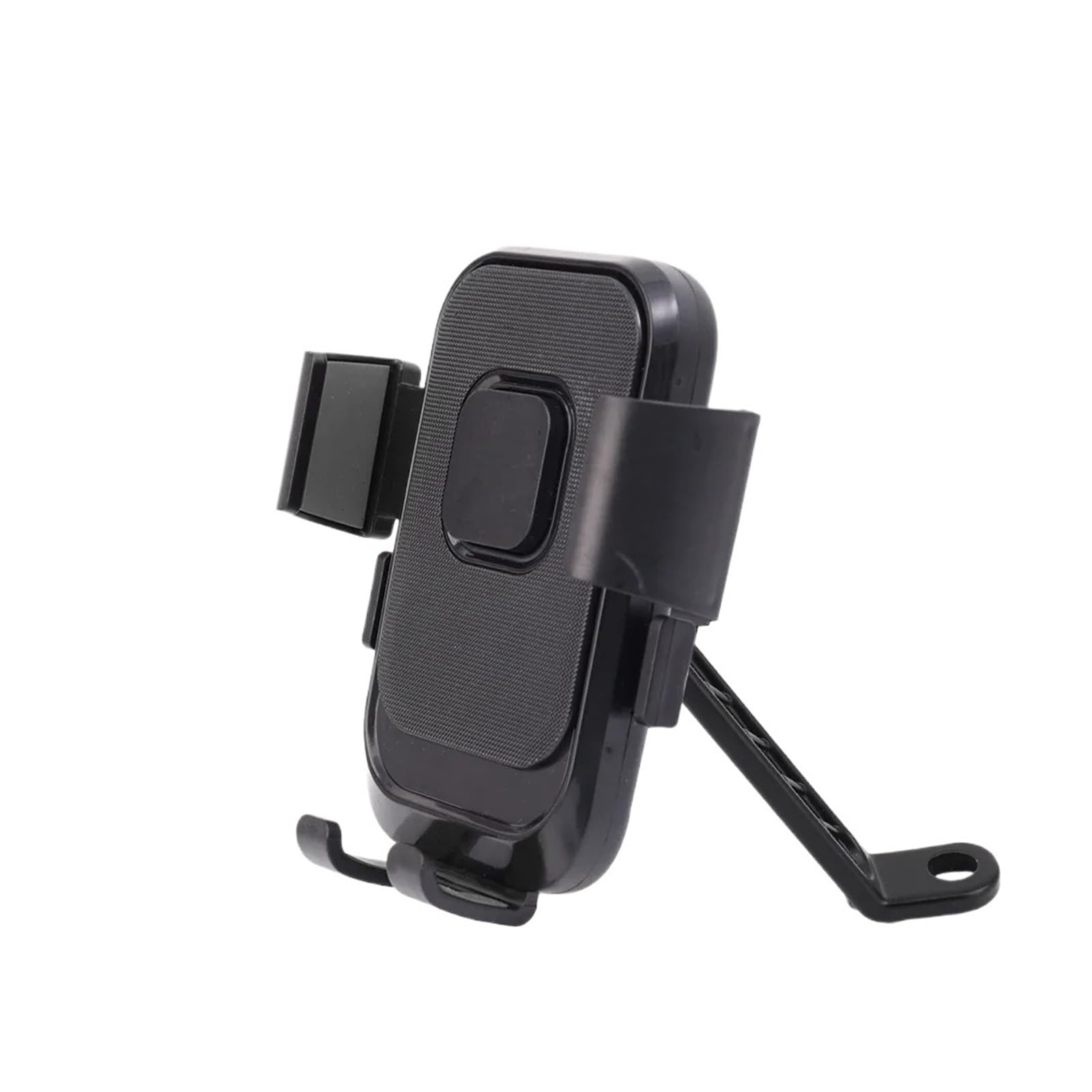 Fahrrad Handyhalterung Radfahren Navigation Telefon Halter Motorrad Elektrische Griff Halterung Rückspiegel Halterung Stoßfest Telefon Stehen Handy Motorradhalterung(Black- Side Mirror) von Ltusgt