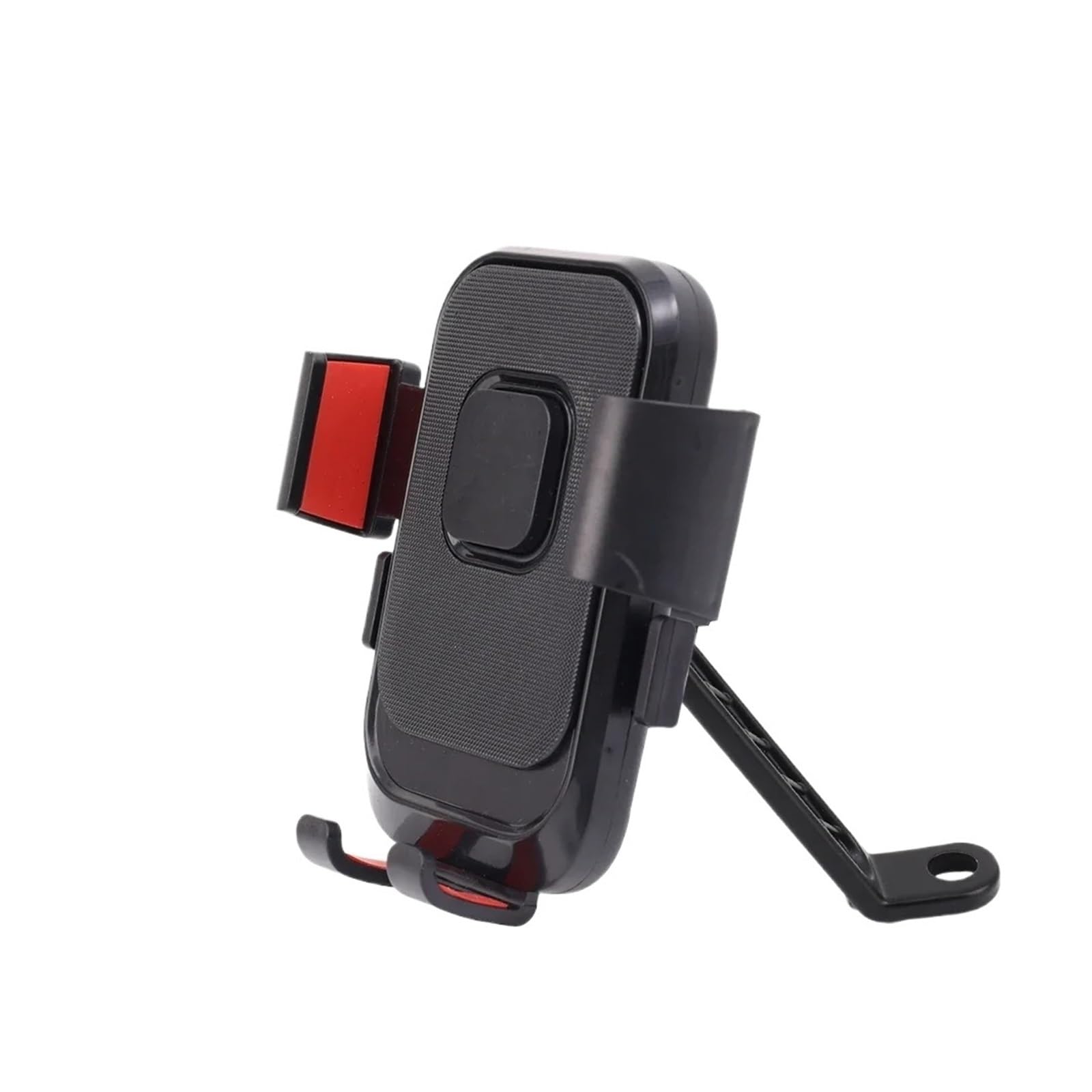 Fahrrad Handyhalterung Radfahren Navigation Telefon Halter Motorrad Elektrische Griff Halterung Rückspiegel Halterung Stoßfest Telefon Stehen Handy Motorradhalterung(Red- Side Mirror) von Ltusgt