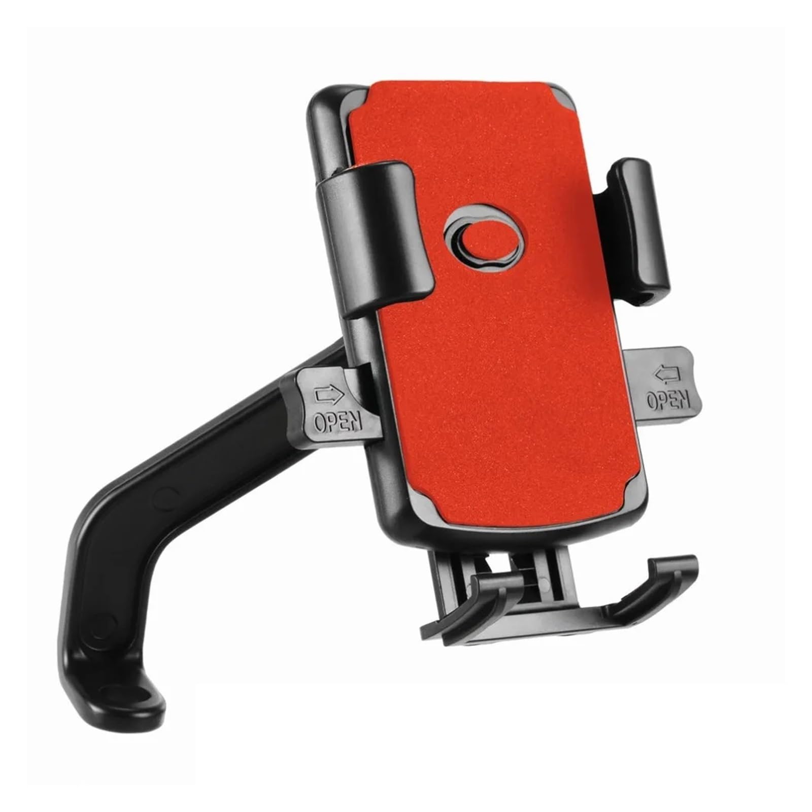 Fahrrad Handyhalterung Universal-Telefonhalter Motorradhalterung Ständer GPS Mobile Handy-Unterstützung Multifunktionale Motortelefonhalter Handy Motorradhalterung(Red 01) von Ltusgt