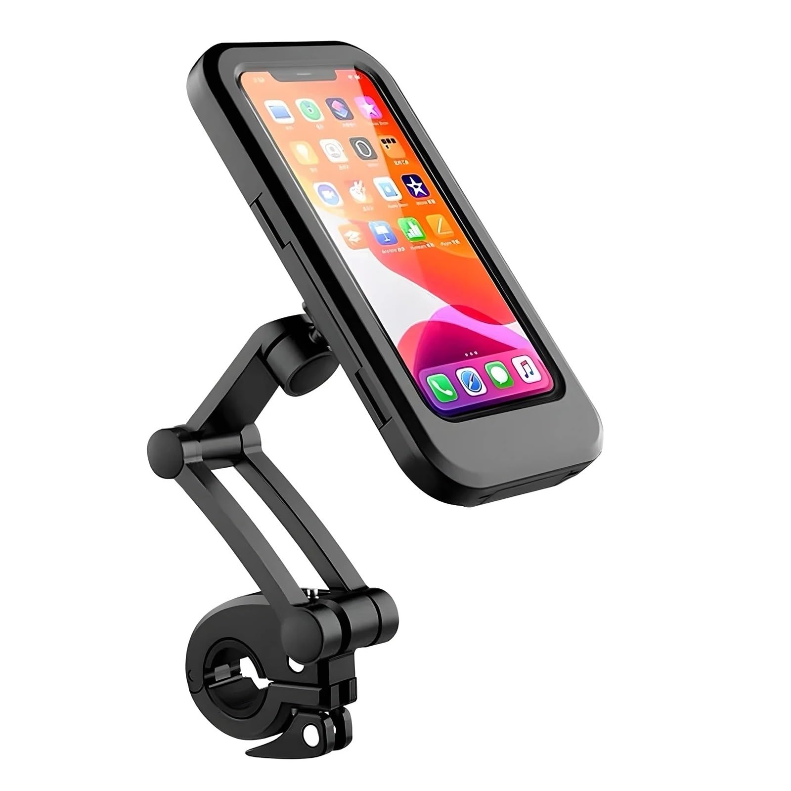 Fahrrad Handyhalterung wasserdichte Motorrad Handy Halter Unterstützung Universal GPS 360 ° Swivel Motorrad Handy Halter Handy Motorradhalterung von Ltusgt