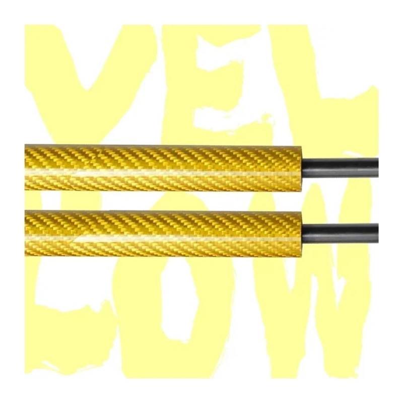 Front Hood Schocks Für A3 8V0823359 1 PCS Front Hood Bonnet Gas Streben Carbon Faser Frühling Dämpfer Lift Unterstützung Stoßdämpfer Motorhaube Gasdruckdämpfer(Yellow Carbon Fiber) von Ltusgt