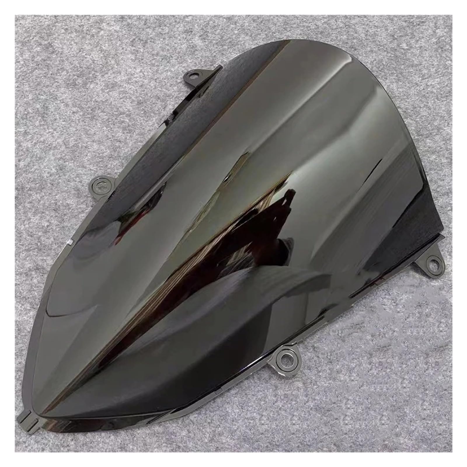 Für CBR500R Für CBR400R Für CBR 500 400 R 2019 2020 2021 2022 2023 Motorrad Double Bubble Windschutzscheibe Windschutzscheibe Schwarz Iridium Motorrad Windschutzscheibe(Black 2) von Ltusgt