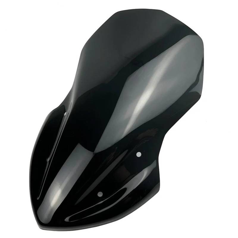 Für NC750X Für NC-750X NC 750 X 2021 2022 100mm Höher Touring Sport Deflektor Motorrad Windschutzscheibe Windschutzscheibe Visier Motorrad Windschutzscheibe(Black) von Ltusgt