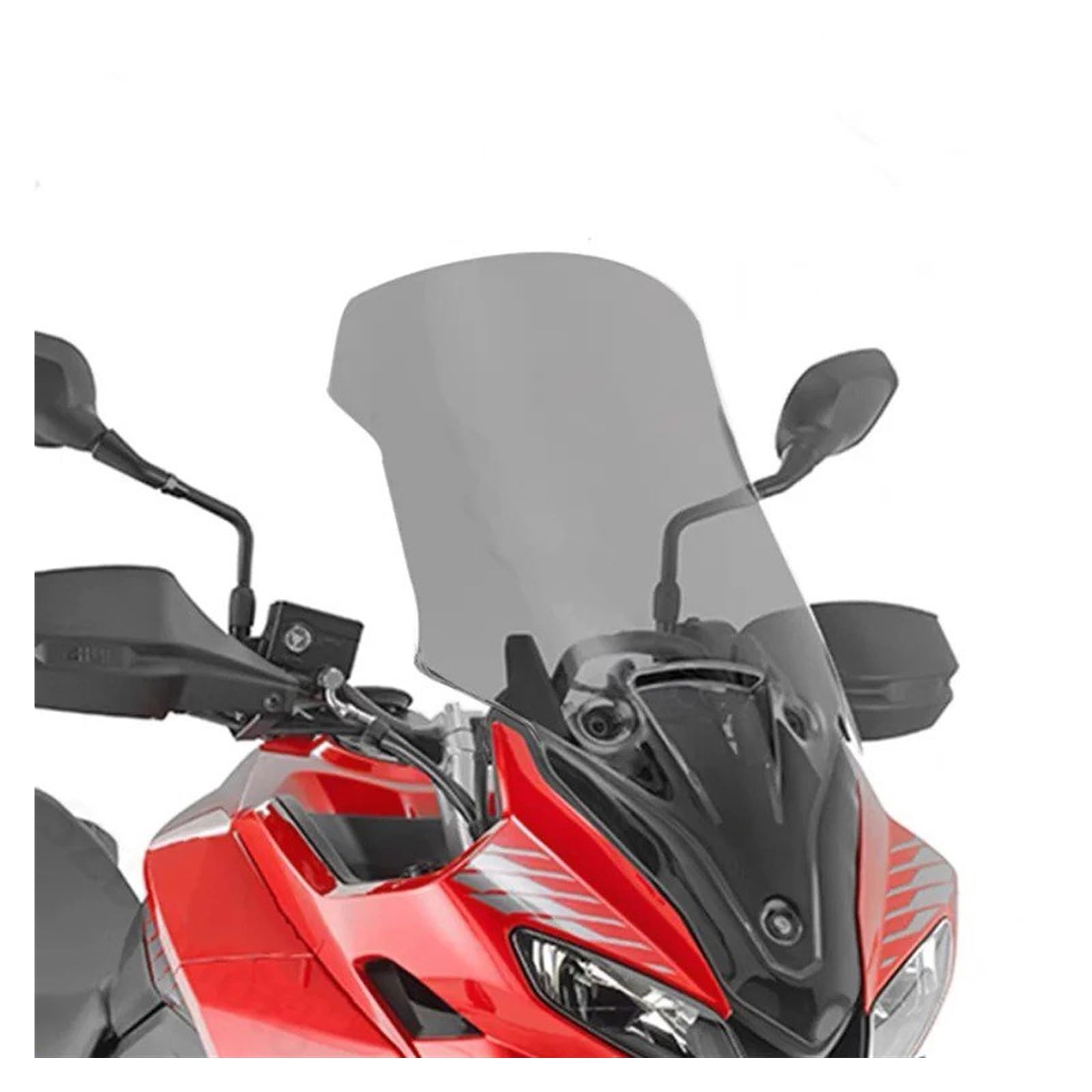 Für Triumph Für Tiger Für Sport 660 Für Tiger 660 Für Tiger660 Motorrad Touring Windschutzscheibe Windscreens Windabweiser Visier Viser Transparent Motorrad Windschutzscheibe(66CM Gray) von Ltusgt