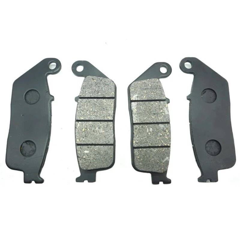 Motorrad Bremsbeläge Für KYMCO Für Xciting 500 2004-2015 Für KYMCO Für Xciting I Für Evo 2011-2013 Motorrad Vorne Hinten Bremsbeläge Motorrad Bremsbeläge Set(2 X Front Brake Pads) von Ltusgt