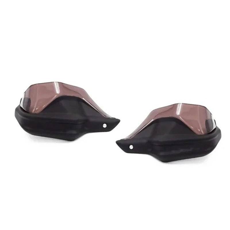 Motorrad-Handschützer Für CFMOTO Für 800MT Motorrad Handprotektoren Zubehör Lenker Handprotektoren Protektoren Lenker Hand Windschutzscheibe Motorrad Handschutz Griffschutz(Black and Brown) von Ltusgt