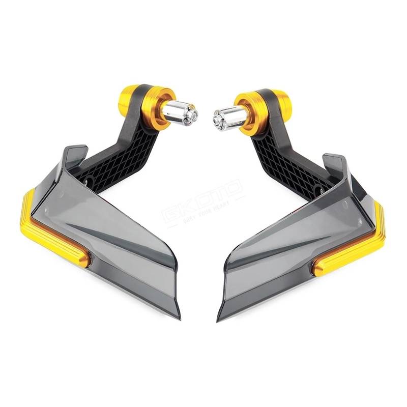 Motorrad Handschützer Für MT-03 MT01 MT07 Für MT-07 MT09 Für MT-10 MT15 MT125 Handschutzbürstenleiste Handschutz Windabweiser Lenkerhandschutz Lenker Handschutz(Gold) von Ltusgt