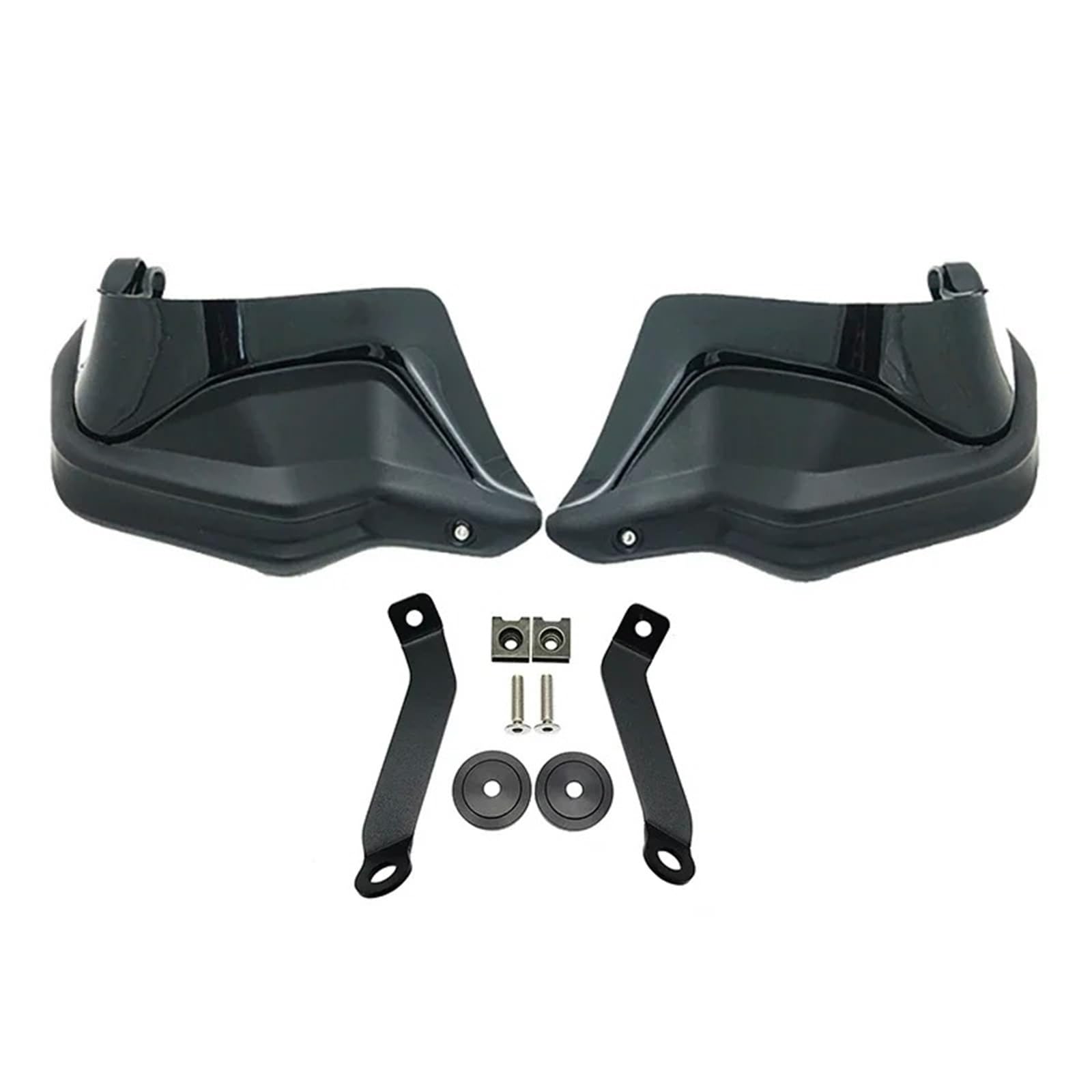 Motorrad-Handschützer Für NC750D Für Integra 750 Handschutz Schild Hand Schutzfolie Windschutzscheibe Motorrad Zubehör Motorrad Handschutz Griffschutz(Carbon Black Set) von Ltusgt