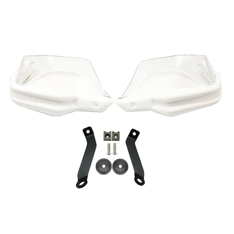 Motorrad-Handschützer Für NC750D Für Integra 750 Handschutz Schild Hand Schutzfolie Windschutzscheibe Motorrad Zubehör Motorrad Handschutz Griffschutz(White Clear Set) von Ltusgt