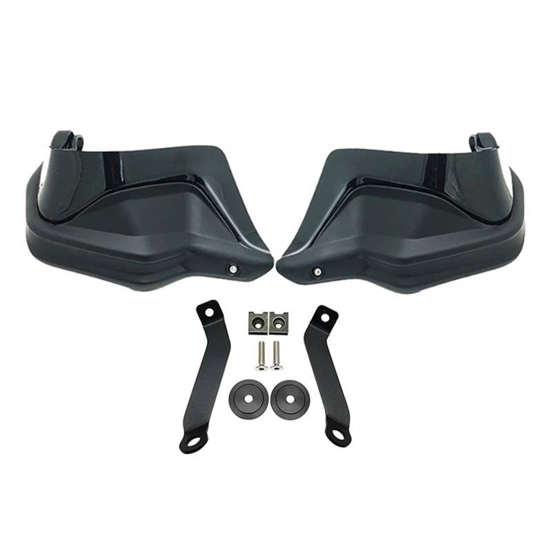 Motorrad-Handschützer Für NC750D Für Integra 750 Motorrad Handprotektoren Schild Wachen Windschutzscheibe Hand Wind Schutz Motorrad Handschutz Griffschutz(Black Set) von Ltusgt