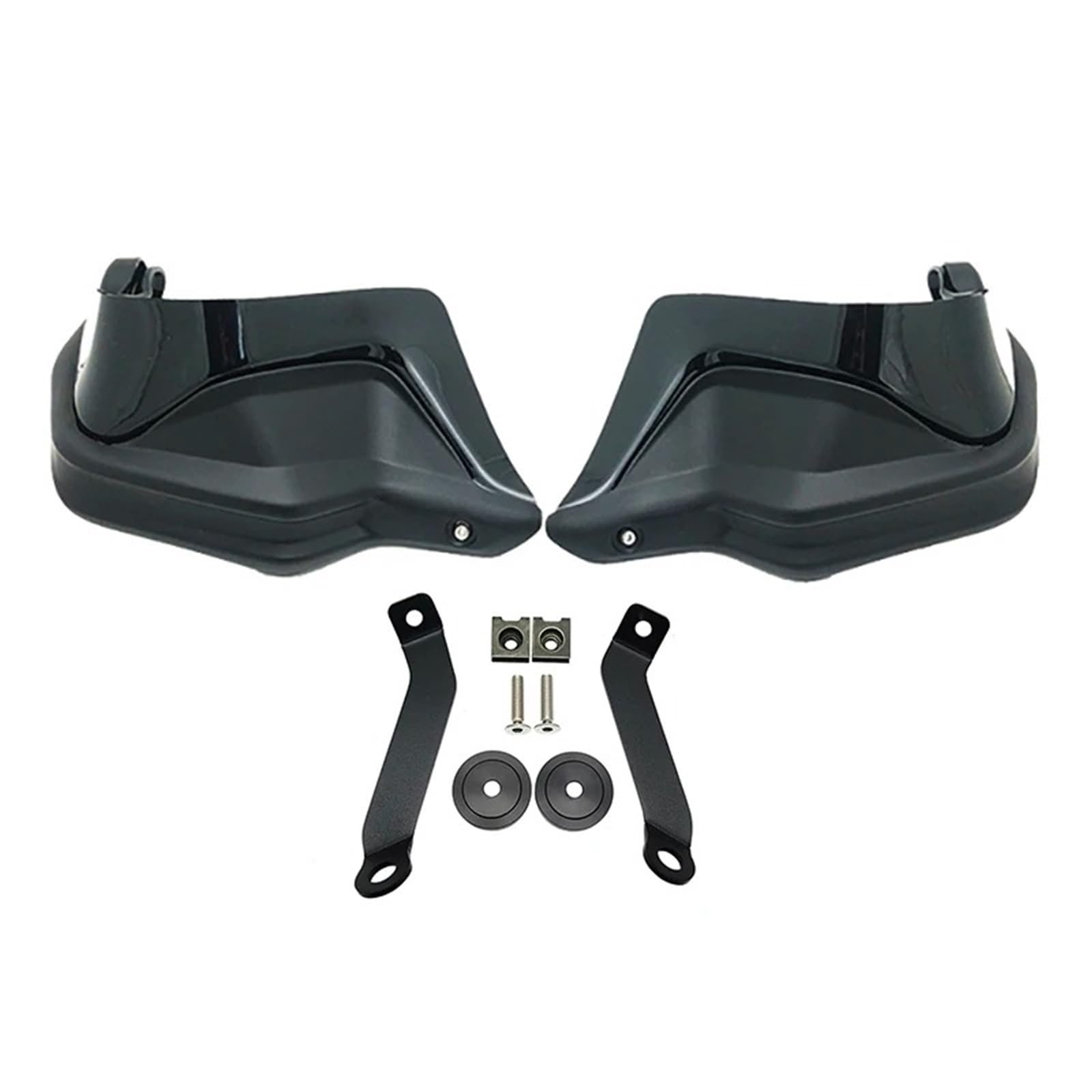 Motorrad-Handschützer Für NX400 Für NX500 2023 2024 Gewidmet Hand Schutz Motorrad Handprotektoren Lenker Wachen Windschutzscheibe Motorrad Handschutz Griffschutz(Black Set) von Ltusgt