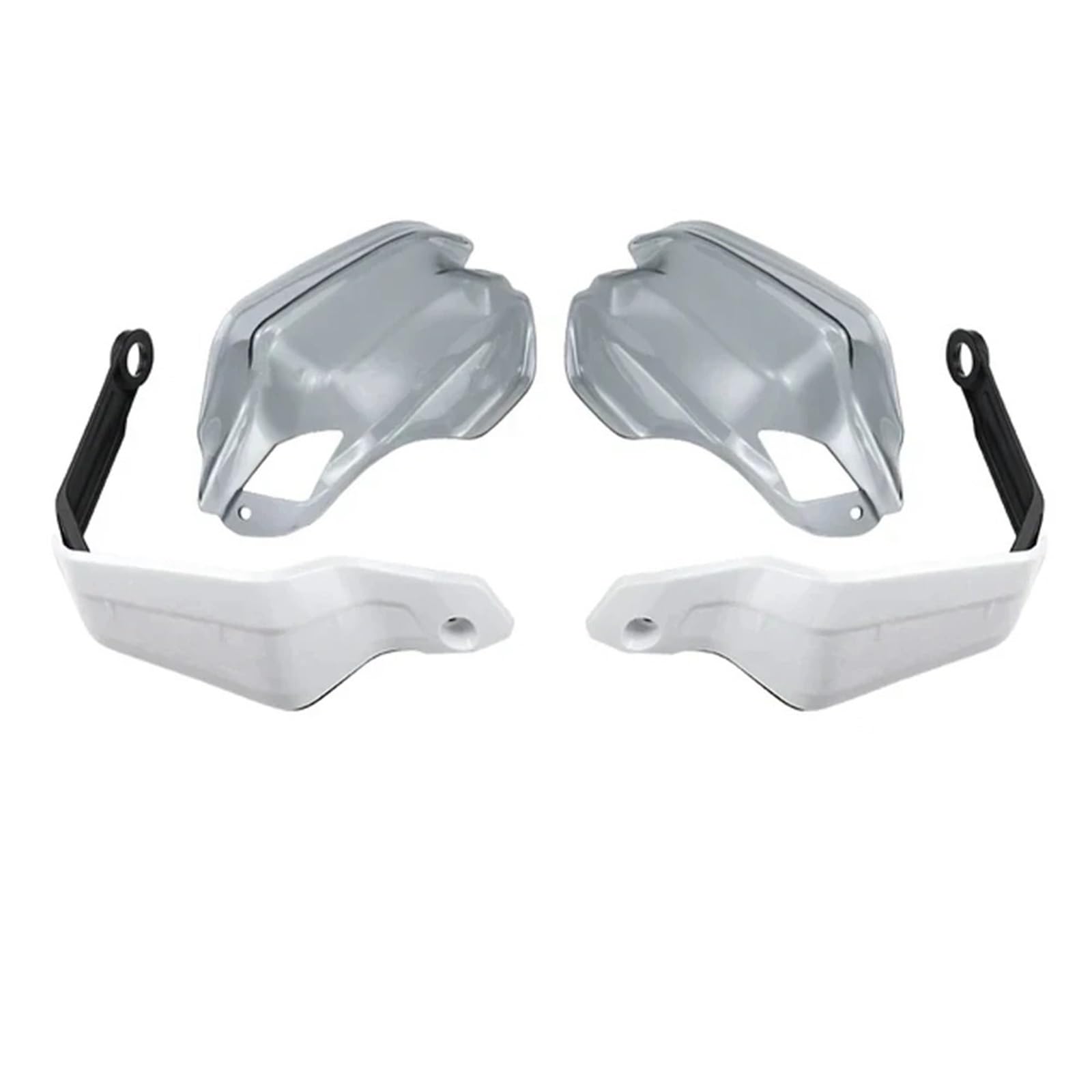 Motorrad Handschützer Für XL 750 Für TRANSALP XL750 Für Schutz XL750 Für TRANSALP Handprotektoren Extensions Knuckle Zubehör Motorrad Handprotektoren Extensions Lenker Handschutz(Set A - White Grey) von Ltusgt