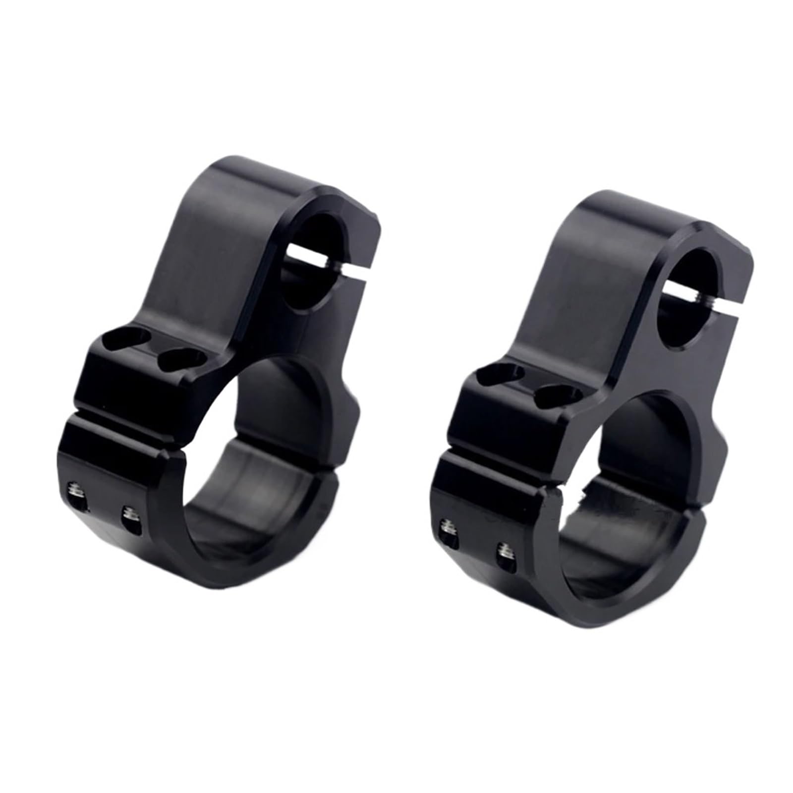 Motorrad-Lenkererhöhungsklemme Für Kawasaki Für Ninja Für ZX-6R 636 Für ZX6R 2013-2020 Riser Lenker Clip On Gabel Motorradzubehör Stunt Verstellbarer Lenker Riser Lenker Motorrad von Ltusgt