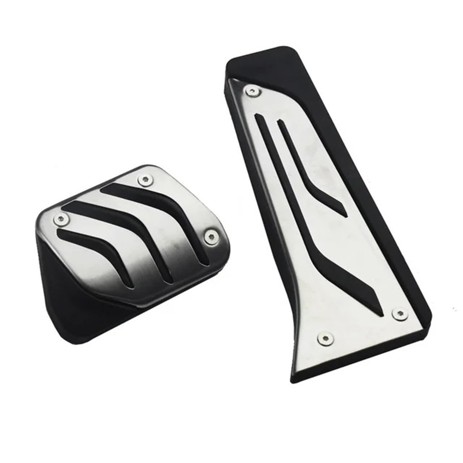 Pedalsatz Fußpedal Für 1 2 3 4 Serie F20 F21 F22 F30 F31 F32 F36 Kraftstoff Gas Bremse Kupplung Fuß Rest Pedal Pad Abdeckung Ersetzen Pedal Bremspedal Gaspedal Fußstütze(Black) von Ltusgt