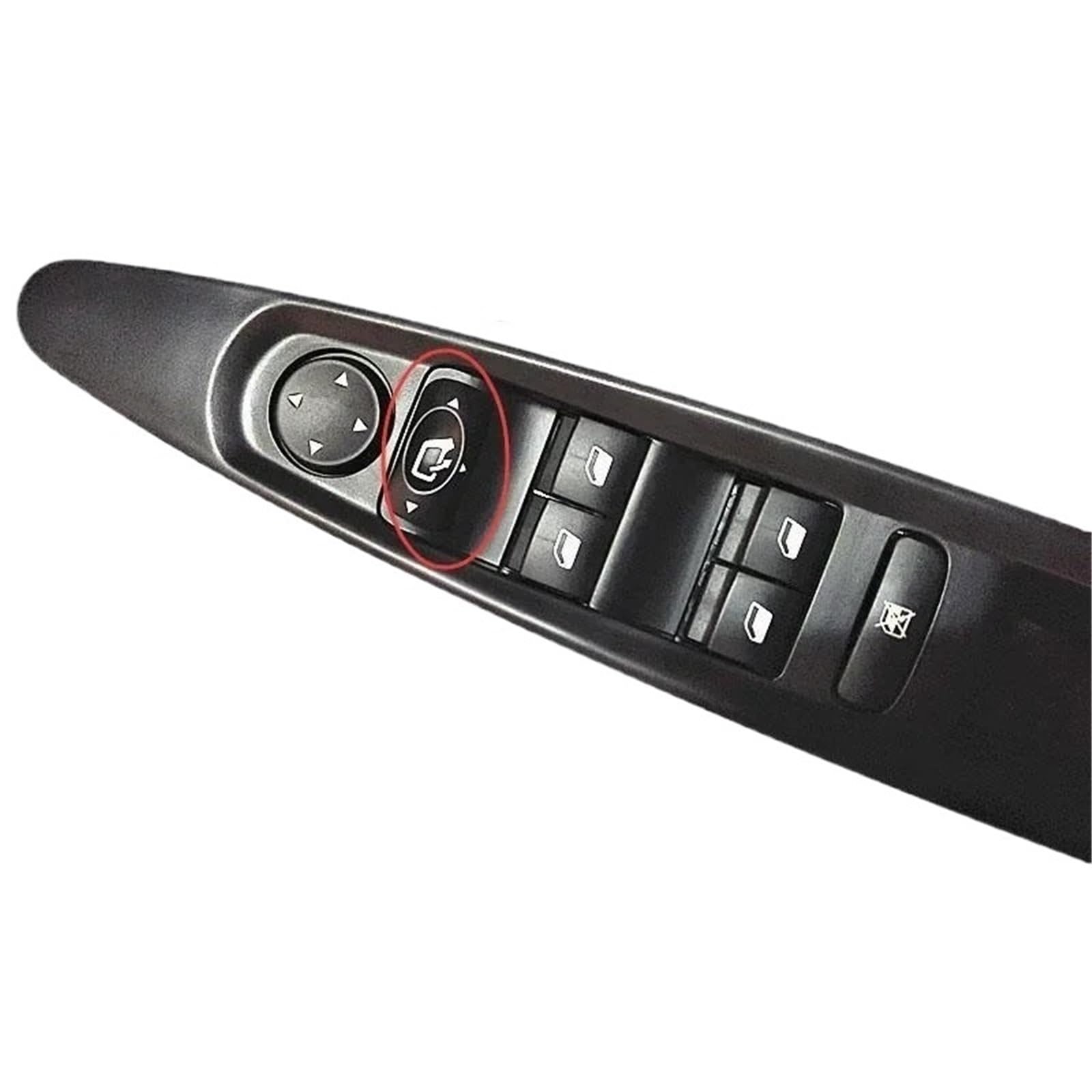 Power Master-Fensterschalter Für Citroen Für C4 2004 2005 2006 2007 2008 2009 2010 OEM 6554HA Power Fenster Control Schalter Auto Fensterheber Schalter Auto Fensterschalter(Automatic Rearview) von Ltusgt