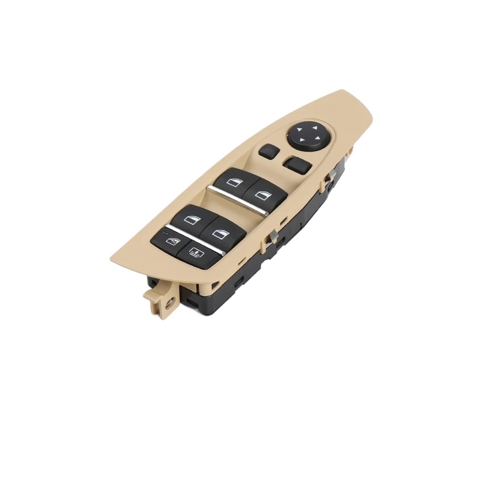 Power Master-Fensterschalter Für F01 F02 F04 Für 7 Serie 61319241915 Auto Elektrische Power Schließen Fenster Panel Schalter Power Fenster Schalter Auto Fensterschalter(Beige) von Ltusgt