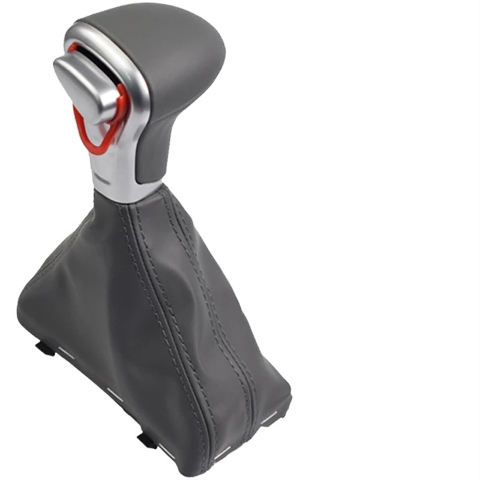 Shifter Kopf FÜR A4 FÜR A5 B8 FÜR Q5 2010 2011 2012 2014 FÜR Autozubehör Getriebegriffe Schaltknauf Hebelstockkopf Schalthebelknauf(Leather-Gray) von Ltusgt