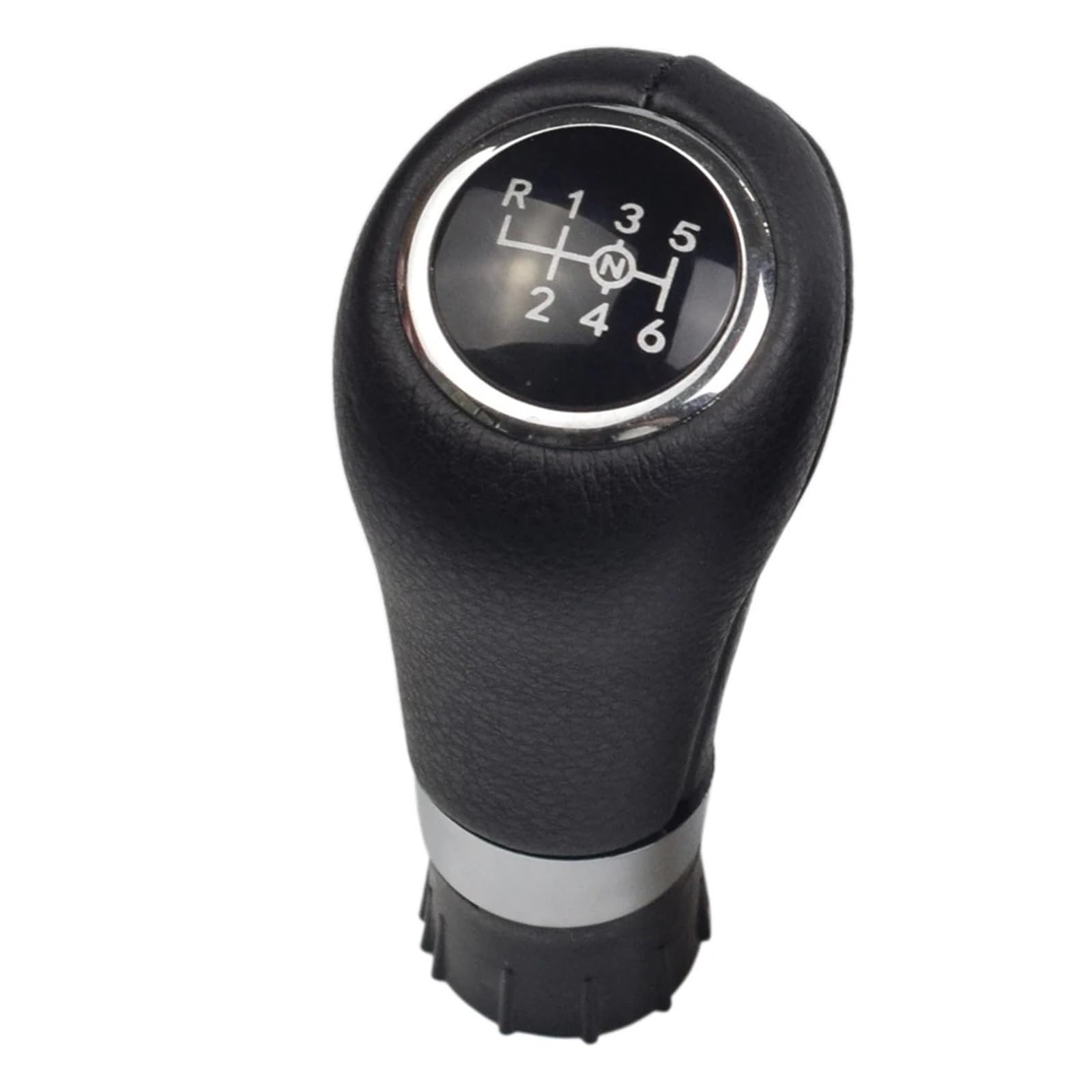 Shifter Kopf Für Benz CE Für GLK W203 W204 C300 W207 W212 E260 MT Lederschalthebel Für Headball Leder 6-Gang-Schaltknauf Schalthebelknauf(Black-6-UPON-14.5) von Ltusgt