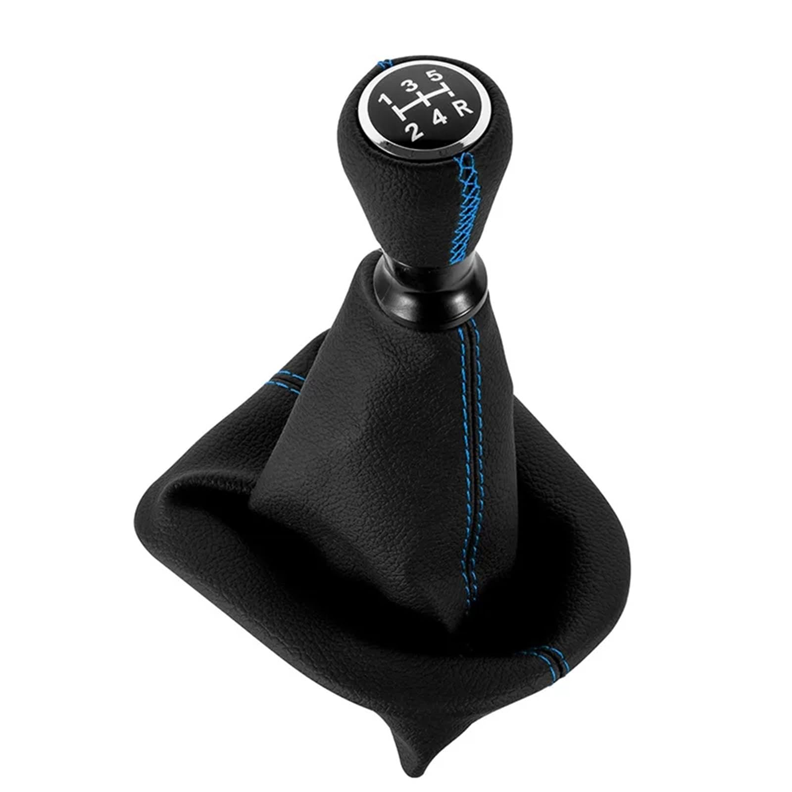 Shifter Kopf Für Peugeot 207 307 406 Für Citroen Für C3 Für C4 Für C5 Auto Schaltknauf Kragen Hebel Gamasche Boot Abdeckung Fall Getriebe Stick Stift Schalthebelknauf(Blue Case) von Ltusgt