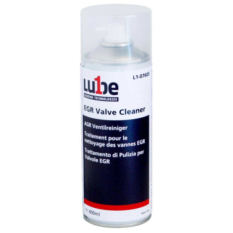 Lube1 AGR Reiniger Diesel & Benziner 400 ml I Reinigungsschaum als AGR Ventil Reiniger bei verkokten AGR Ventilen I Verhindert erhöhte Emissionen von Lube1