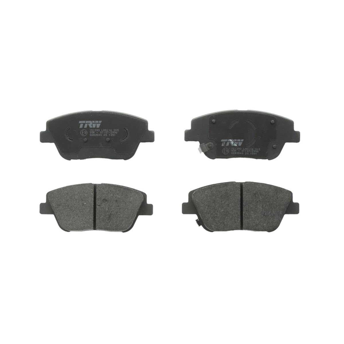 Lucas Motoren gdb3540â Pad Set, Scheibenbremse von TRW