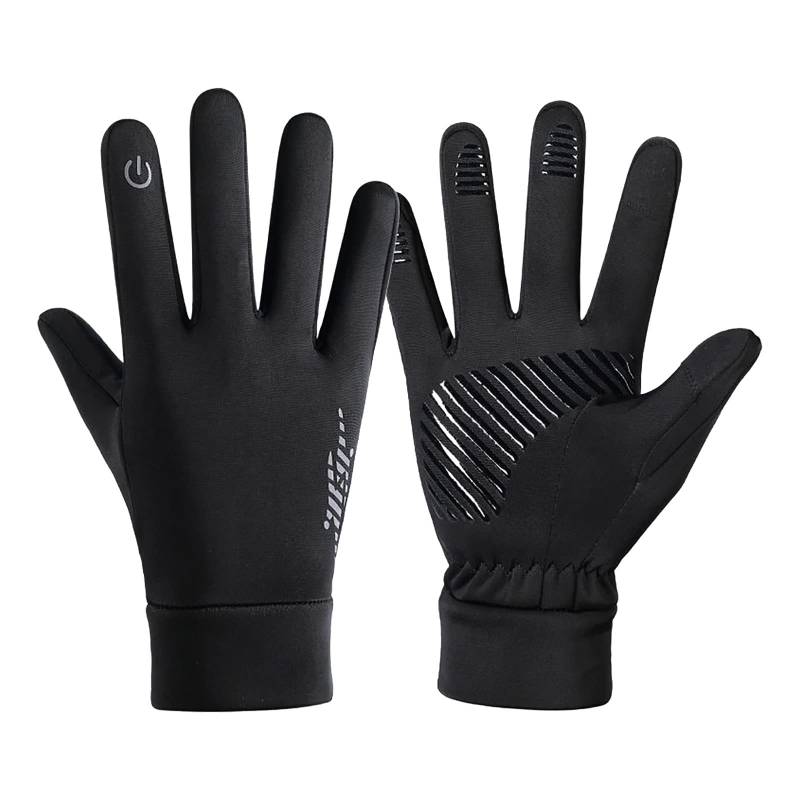 Luckywaqng Reitwinterhandschuhe Warme Sportschutzhandschuhe Outdoor Ski Wintersportgeräte Sonne Nasenschutz (Z4-Black, XL) von Luckywaqng