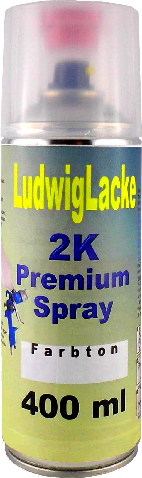 RAL 1014 Elfenbein 2K Premium Spray SEIDENMATT 400ml von Ludwiglacke