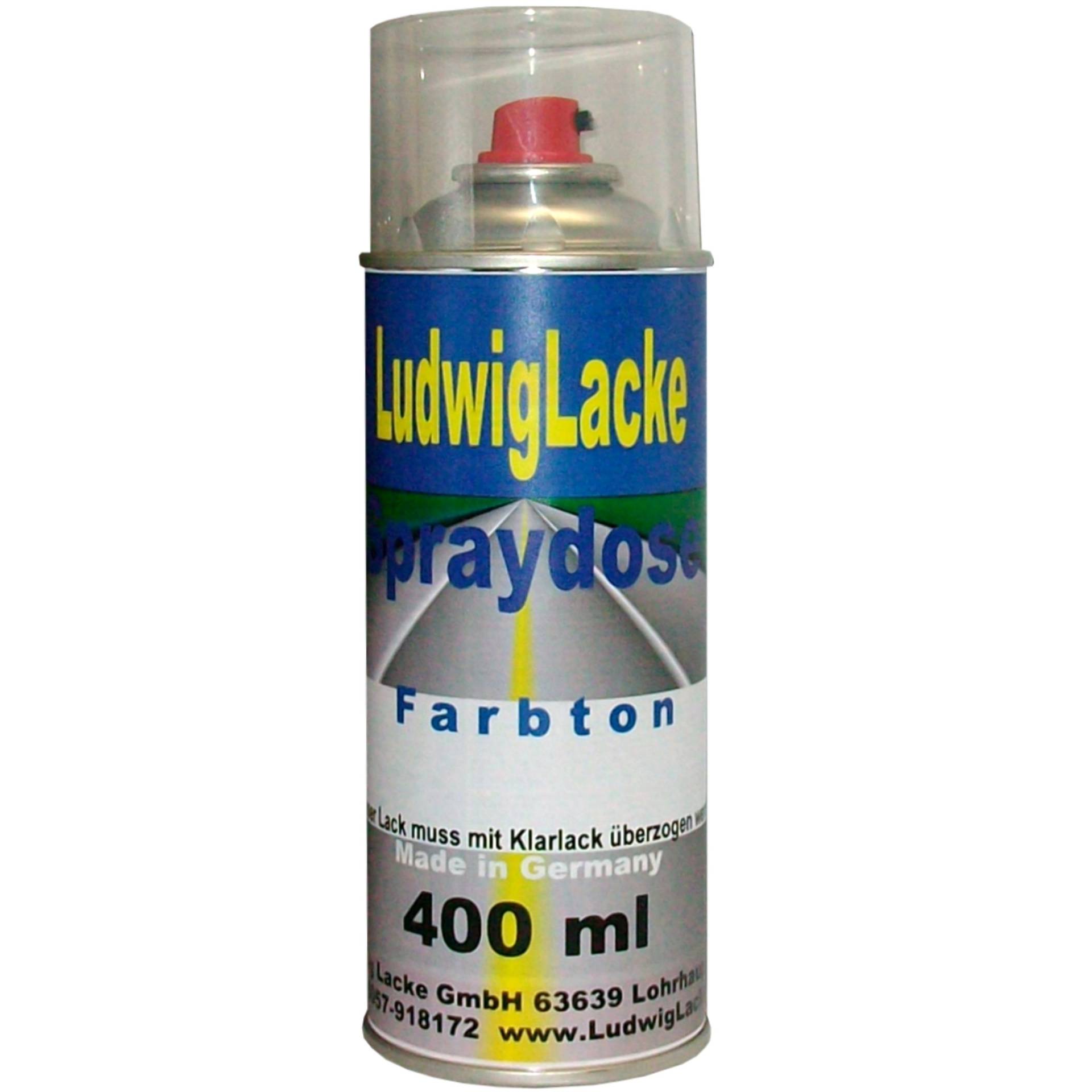 Spraydose für VW Laserblue Farbcode LC5J oder Y3 oder Y3Y3 Baujahr 2002-2012 Perleffekt Lack * Eine Spraydose Basislack 400 ml 1K Autolack von Ludwiglacke