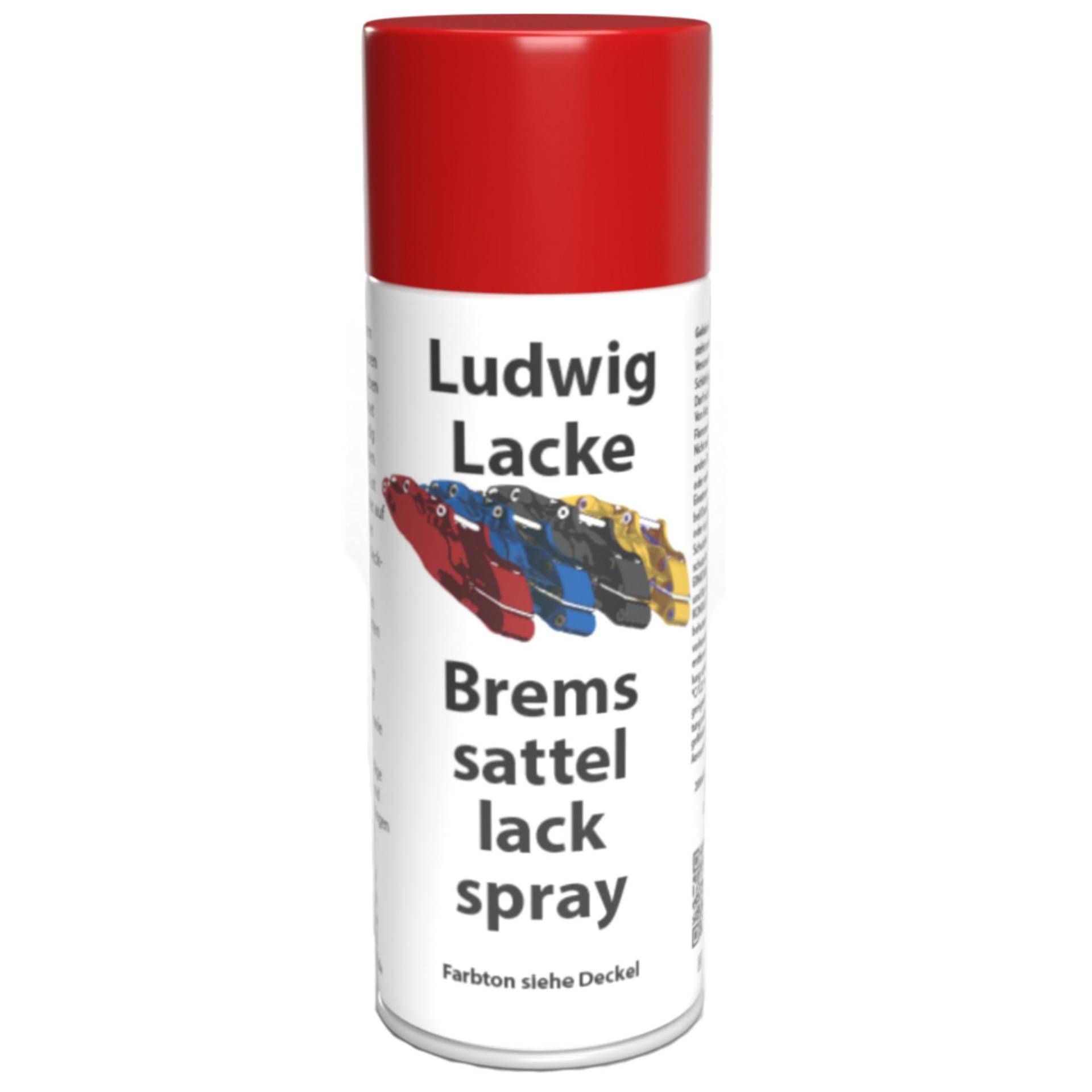 Ludwiglacke Bremssattel Lackspray Rot 400ml von Ludwiglacke