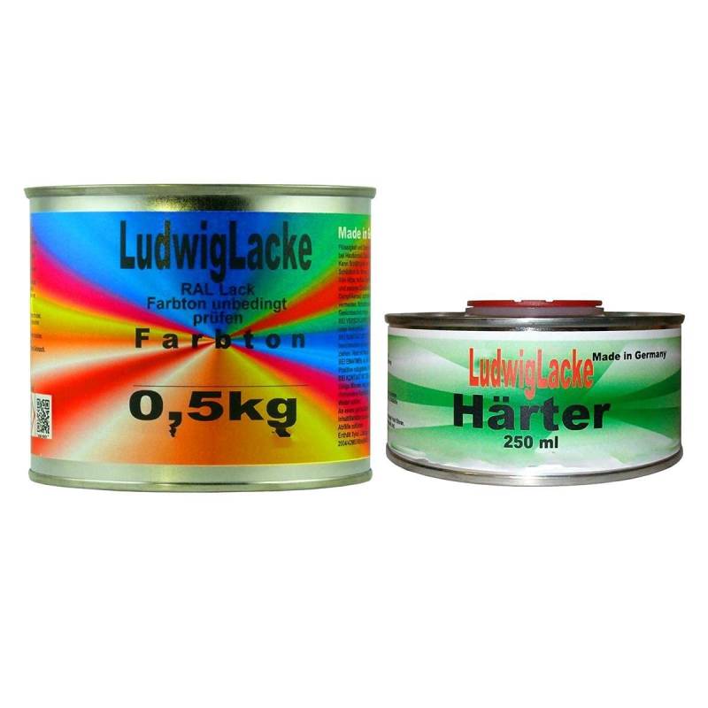 Ludwiglacke RAL Lack 0,75 kg Set in Ihrer Wunschfarbe von Ludwiglacke