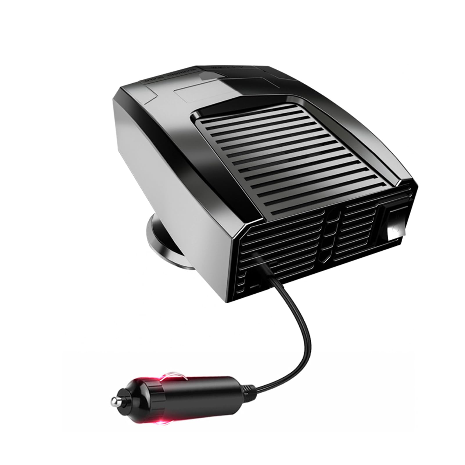 Tragbare 12-V-Autoheizung von Lufodon, 2-in-1-Heizung und Kühlung, 150 W hohe Leistung, 360° verstellbar, schwarzes ABS-Material für Winterabtauung und Komfort (12V) von Lufodon