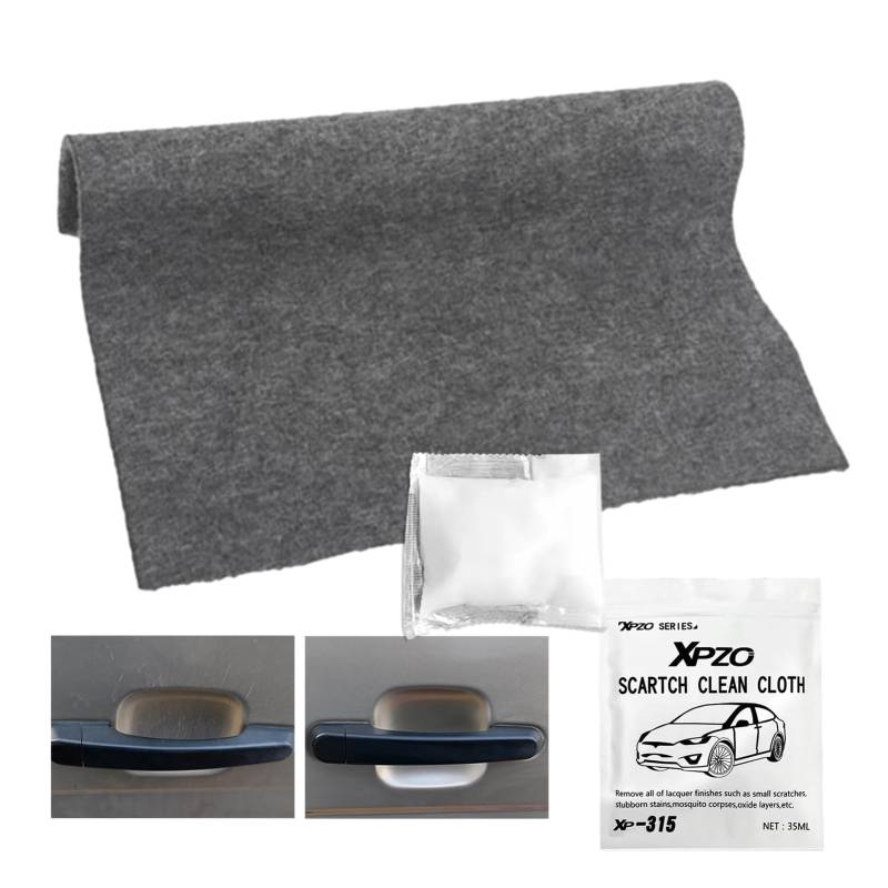 Kratzerentferner Tuch, Magic Cloth Kratzerentferner, Auto Reinigungstuch, Auto Kratzer Reparatur Kit, Kratzer Entferner Tuch für Autos, LKW, Limousine und Pickups von Lumiscent