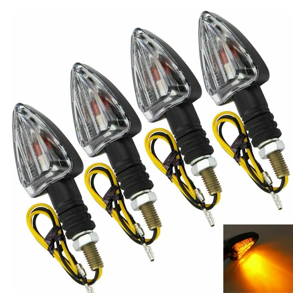 Set Blinker kompatibel für Aprilia Shiver 750 / GT / 900 RP2 4 STK klar sw von Lumitecs