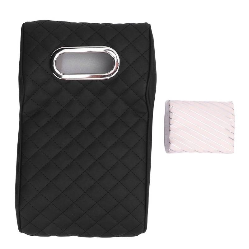 Memory Foam Armlampe Cover, Auto Leder -Mittelkonsole -Abdeckung mit Gewebebox, Universal Car Armlast Protector Innenzubehör für SUVs, LKWs, Autos von Luocute