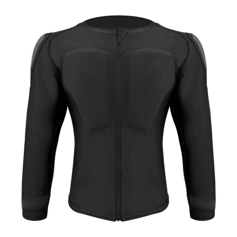 Motorrad-Rüstungsshirt, HD-Schaumstoff und SPO-Stoßabsorptionsmaterial bei Niedrigen Temperaturen, Umfassender Schutz, Atmungsaktiv und Schweißableitend, Ideal Zum Skifahren, (L) von Luocute